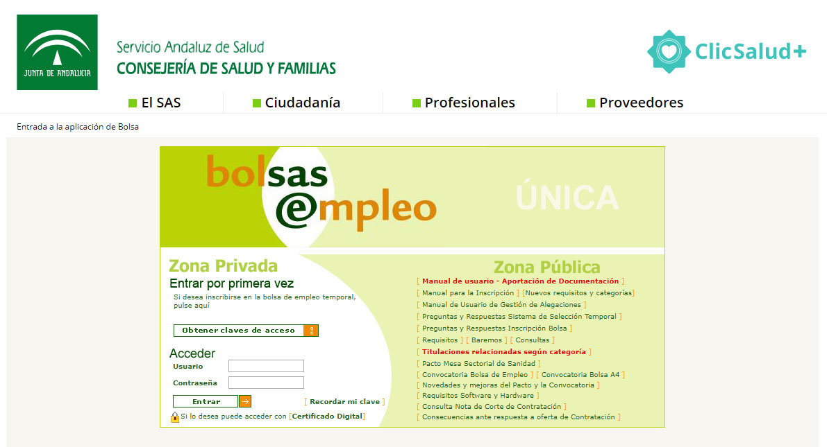 microondas Sofocante Parlamento Calendario de ofertas de Bolsa de Empleo del SAS para los dos próximos  meses - Sindicato Médico de Sevilla